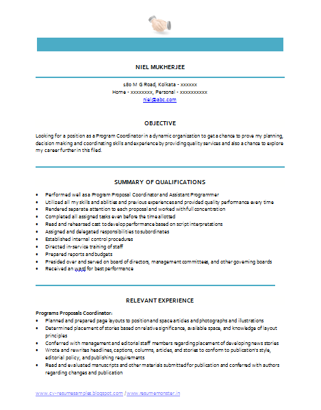 Youth counselor job description resume sample